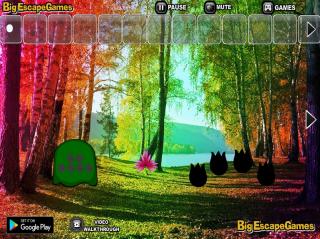 Игра Умиротворяющий осенний лес фото