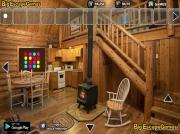 Игра Побег из большого деревянного дома фото