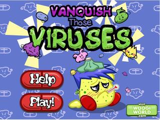 Игра Vanquish Those Viruses