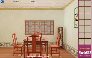 Игра Chinese Archaic Living Room Escape