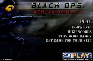 Игра Black Ops:Korean Conflict