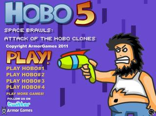 Игра Hobo 5 Space Brawls: Attack of the Hobo Clones