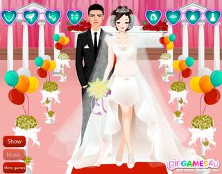 Игра Одевалка модная свадьба 