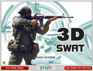 Игра 3D Swat фото