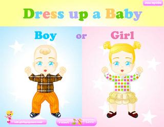 Игра Babies Dress Up