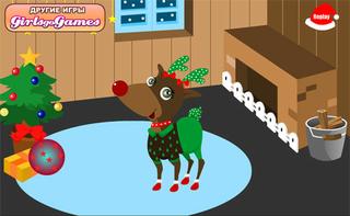 Игра Reindeer Dress Up