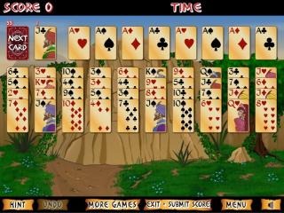 Игра Forty Thieves Solitaire Gold