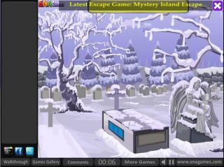 Игра Snow Graveyard Escape