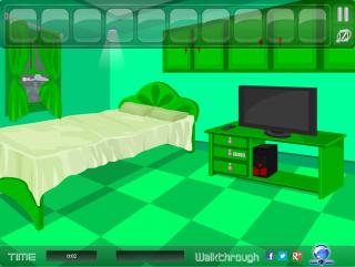 Игра Lovely Green Room Escape