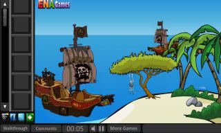Игра Escape Treasure From Pirate Island