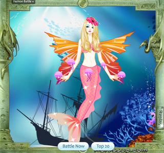 Игра Одевалка Русалочка - фея (Mermaid Fairy)