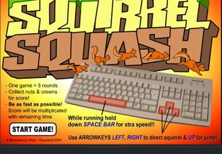 Игра Squirrel Squash