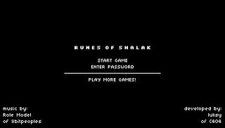 Игра Runes of Shalak