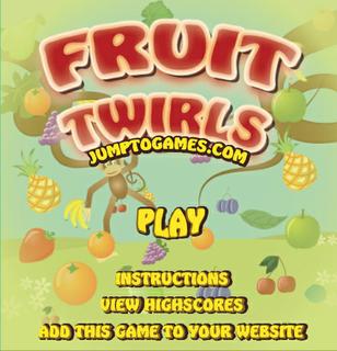 Игра Fruit Twirls