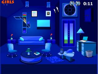Игра Amazing Blue Room Escape