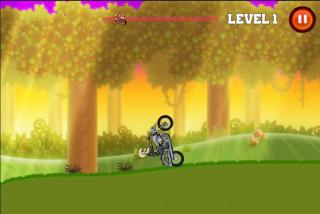 Игра Motor bike hill racing 2D