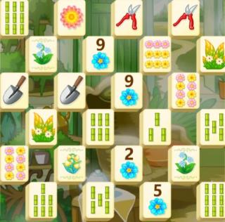 Игра Маджонг: Цветочный пасьянс