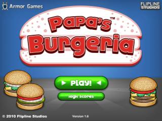 Игра Papa's Burgeria