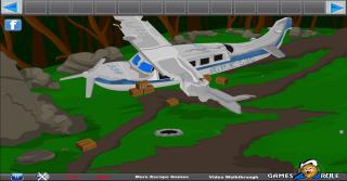 Игра Crashed Plane Escape