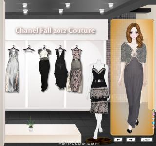 Игра Одевалка : Chanel Осень 2012 кутюр