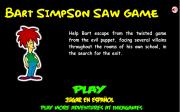 Игра Bart Simpson Saw Game фото
