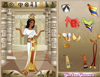 Игры для девочек Египет скриншот