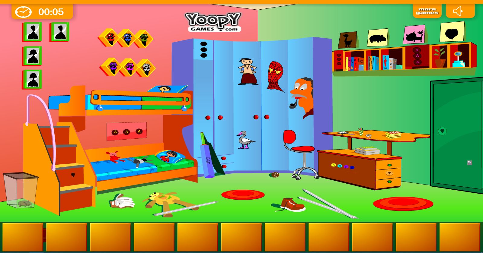 Игра Escape From Colorful House – Онлайн