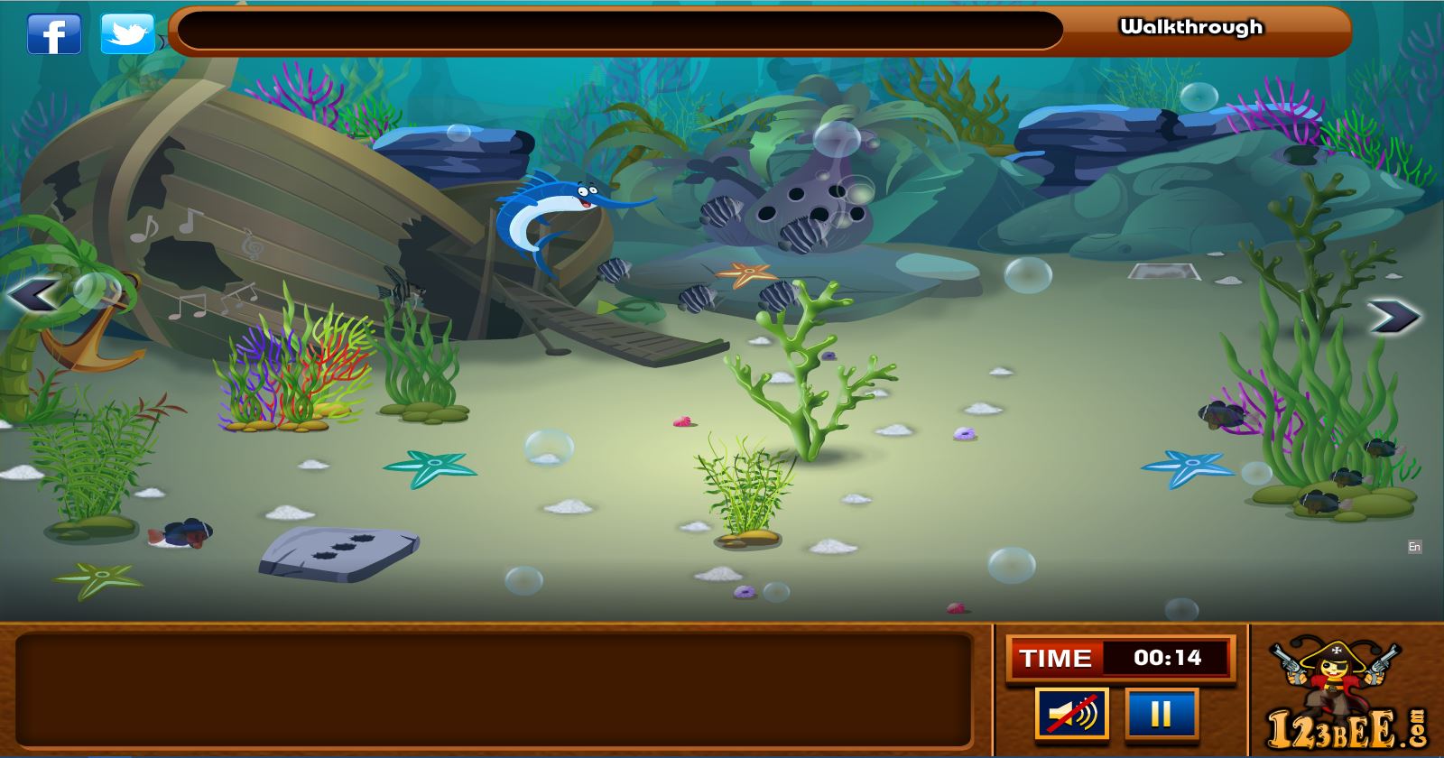 Игра The Fish Escape Онлайн