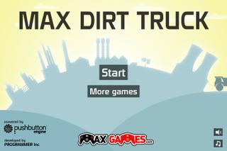 Игра Max Dirt Truck