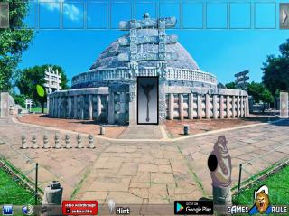 Игра Найди камеру в историческом храме