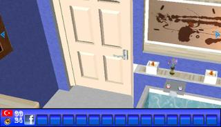 Игра Escape Blue Bathroom 3