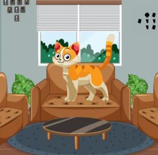 Игра Встреча кошачьей пары фото
