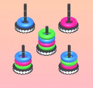 Игра Сортировка обручей фото