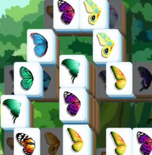 Игра Сады бабочек маджонга фото