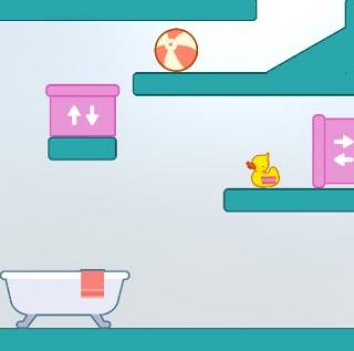 Игра Помогите уточке
