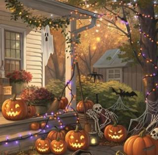 Игра Хэллоуинская охота фото