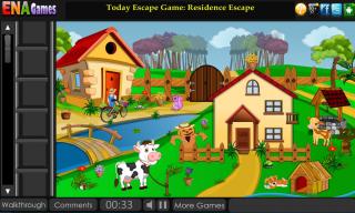 Игра Escape From Pets Farmhouse