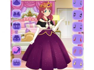 Игра Одевалка 6 аниме принцесс