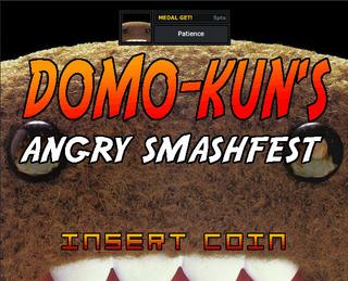 Игра Domo-Kun Angry Smashfest!