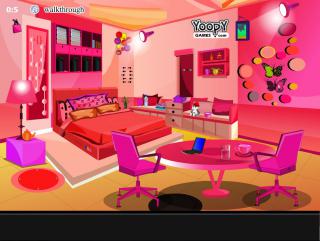 Игра Pink Girl Room Escape