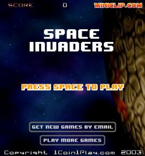 Игра Miniclip Space Invaders