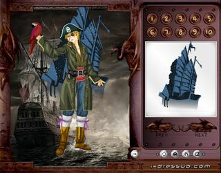 Игра Queen of Pirate at Dress Up