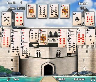 Игра Пасьянс Sea Tower Solitaire