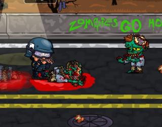 Игра Спецназ против Зомби (Swat Vs Zombies HD )
