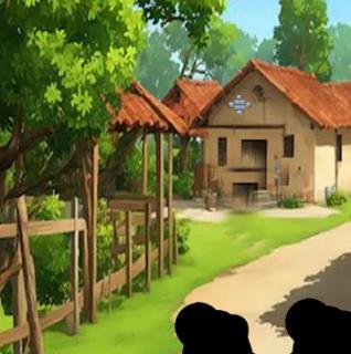 Игра Помогите деревенским строителям фото