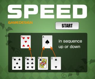 Игра Пасьянс  Speed Cards