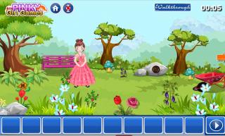 Игра Princess Pinky Escape From Garden