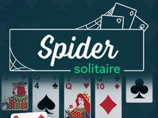 Игра Пасьянс Паук 1, 2, 4 масти (Spider Solitaire) фото