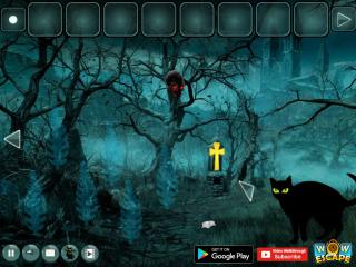Игра Scary Black Cat Forest Escape