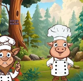 Игра Кулинарный конкурс зверей фото